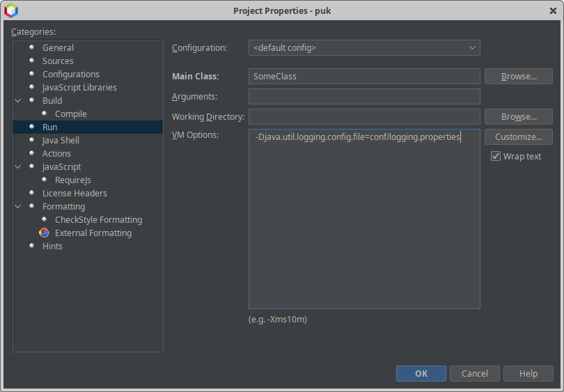 logging activation